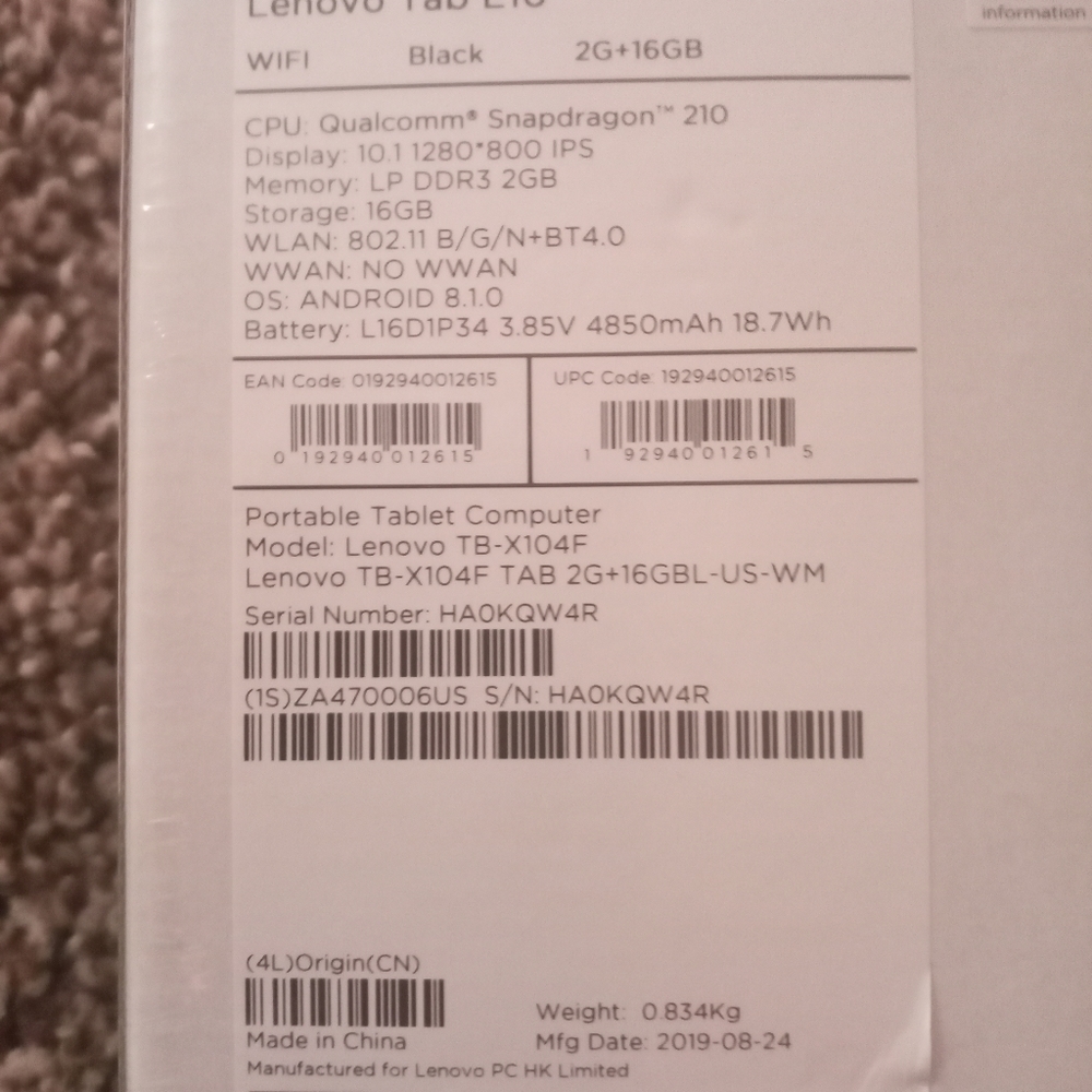 Android Oreo Slate tablet - Picture 6 of 6